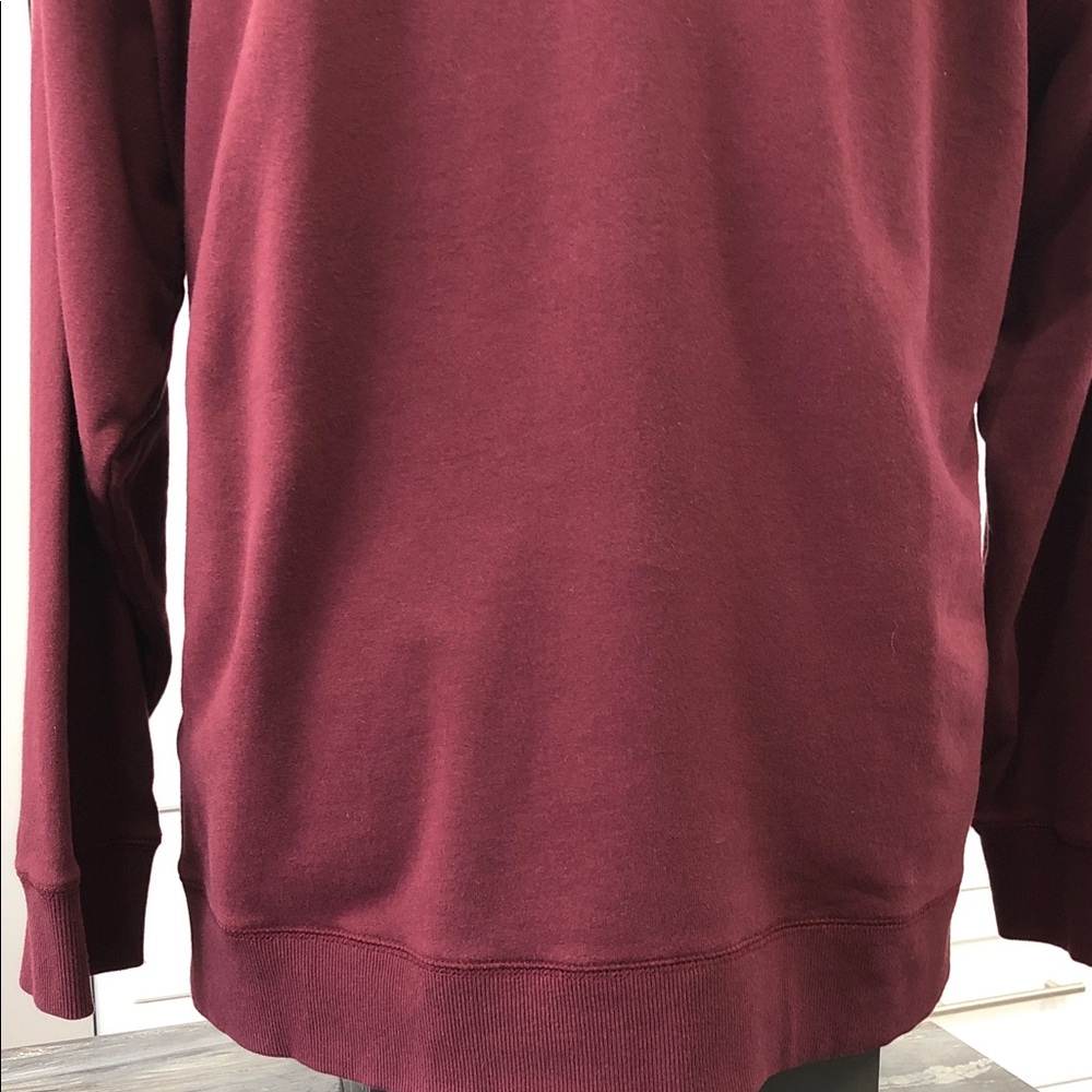 🦫Roots Men’s Crewneck Sweatshirt – XXL – Maroon - Picture 7 of 11